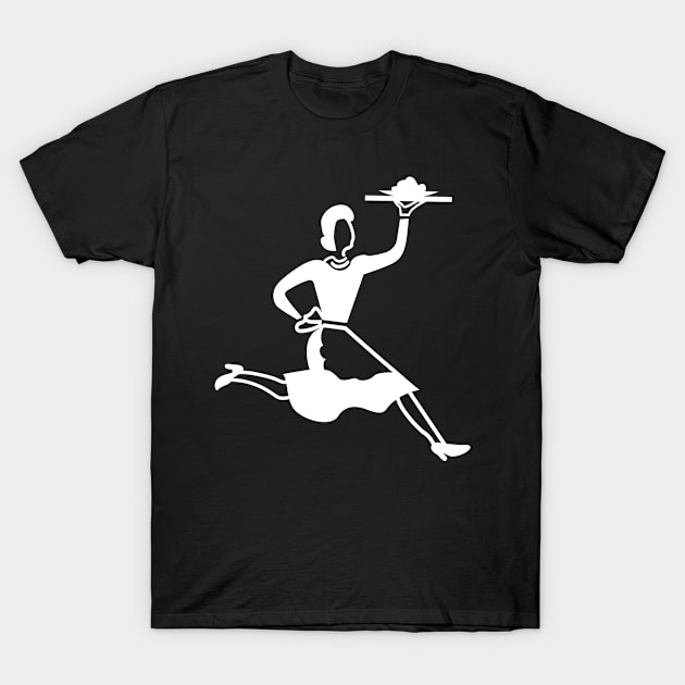 Waitress running T-Shirt by FromBerlinGift